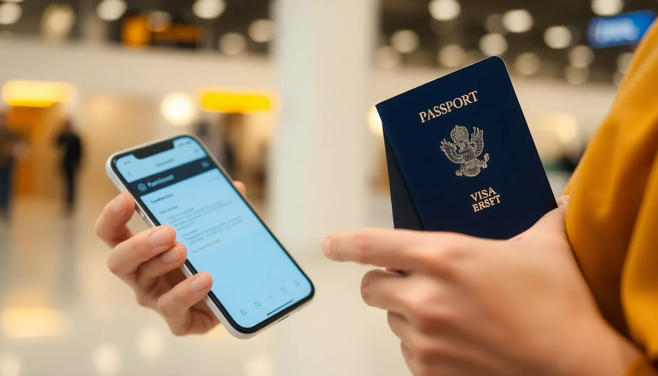 Traveller reviewing a Schengen visa appointment confirmation email