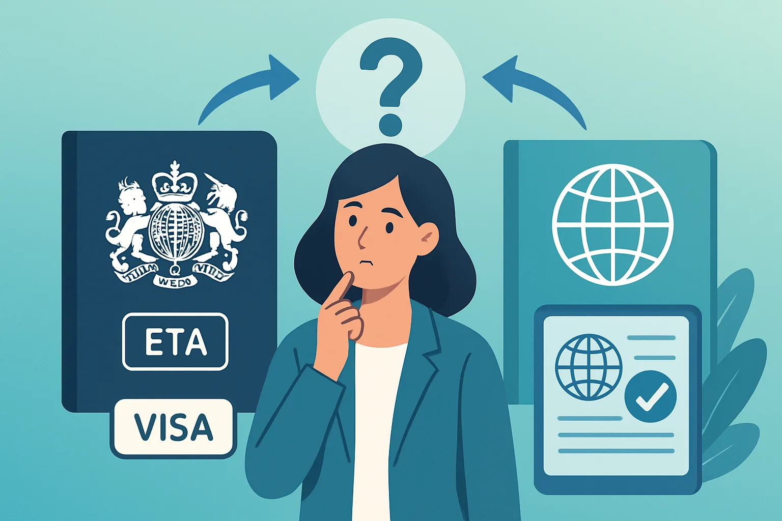Illustration about uk eta for dual nationals: which passport to use?