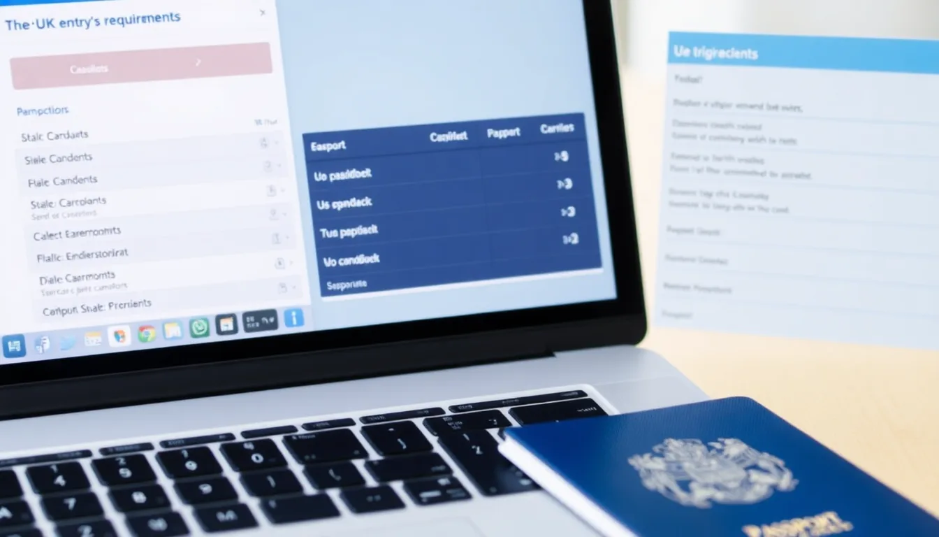 Traveller comparing UK ETA and visa costs and requirements